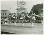 Amusements - Villages - Old New York - Showgirls kicking in air