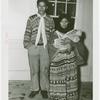 Amusements - Villages - Seminole Village - Indian man and woman with baby