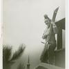 Amusements - Villages - Sun Valley - Kathleen Williams with skis on roof