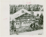 Amusements - Villages - Sun Valley - Sketch of Rheingold Inn