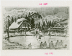 Amusements - Villages - Sun Valley - Sketch of ice skating rink