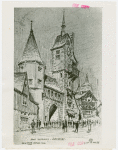 Amusements - Villages - Sun Valley - Sketch of entrance