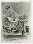 Amusements - Villages - Sun Valley - Sketch of shoppers