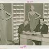 Apparel and Accessories Exhibit - Joseph Love and Grover Whalen sign contract