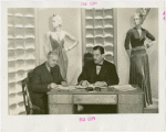 Apparel and Accessories Exhibit - Joseph Love and Grover Whalen sign contract