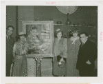 Arizona Participation - John. R Murdock, Mary B. Spalding, Georgia Bemis, Isabella Greenway King and Fiorello LaGuardia with LaGuardia portrait