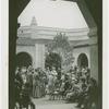 Arkansas Participation - Crowd at exhibit dedication