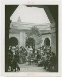 Arkansas Participation - Crowd at exhibit dedication