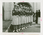 Arkansas Participation - High school majorettes at exhibit dedication