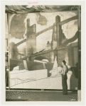 Art - Artists - Daniel Boza creating porcelain enameled mural