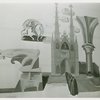 Art - Murals - Home Building Center, Gothic Architecture (Louis Bouche, Allen Saalburg, Everett Henry)