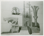 Art - Murals - Home Building Center, Gothic Architecture (Louis Bouche, Allen Saalburg, Everett Henry)