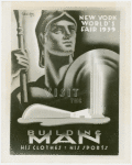 Art - Murals - Man Building, poster (Fernando Texidor)