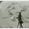 Art - Murals - Asbestos - Man in front of