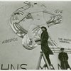 Art - Murals - Asbestos - Man in front of
