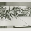 Art - Murals - Independent Subway Station, Greatest Show on Earth design (Louis Ferstadt)