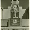 Art - Sculpture - Italia with bas relief of Marconi.