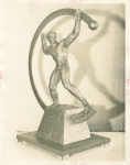 Art - Sculpture - Shot putter (Raoul Josset)