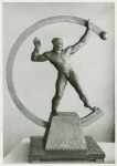 Art - Sculpture - Shot putter