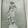 Art - Sculpture - American Manhood and American Womanhood (Gaetano Cecere) - American Womanhood