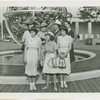 Art - Sculpture - Celestial Sphere (Paul Manship) - Group in front of Celestial Sphere