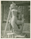 Art - Sculpture - Fountain of the Atom (Waylande Gregory) - Sculpting Fountain of the Atom