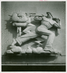 Art - Sculpture - Labors of Man (George H. Snowden) - Man Employing Mind