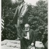 Art - Sculpture - Walt Whitman (Jo Davidson) - Jo Davidson with Walt Whitman