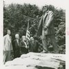 Art - Sculpture - Walt Whitman (Jo Davidson) - Jo Davidson and others with Walt Whitman