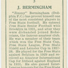 J. Bermingham.
