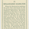 Willoughby Hamilton.