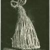 Wedding-dance mask, of plaited straw (Aug. 1893), still used on the west coast of Ireland.