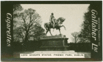 Lord Gough's statue, Phoenix Park, Dublin.