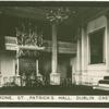 Throne, St. Patrick's Hall, Dublin Castle.