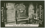Old Speaker's chair, Irish House of Commons. Now in Antrim Castle.