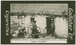 Spinning wool, with a Connemara wool wheel, near Clifden.