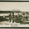 Bathing Strand and Great Northern Hotel. Bundoran.
