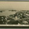 Donaghadee Harbour from Church tower.