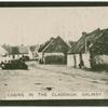 Cabins in the Claddagh, Galway.