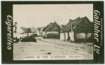 Cabins in the Claddagh, Galway.