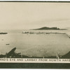 Ireland's Eye and Lambay from Howth Harbour.