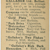 Saloon S.S. "Heroic" Liverpool-Belfast Direct Route.
