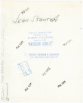 Amusements - American Jubilee - Performers - Jean Stanton