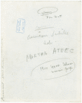 Amusements - American Jubilee - Performers - Martha Ateec