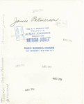 Amusements - American Jubilee - Performers - Janice Palmerson