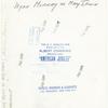 Amusements - American Jubilee - Performers - Wynn, Murray - Seated