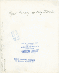 Amusements - American Jubilee - Performers - Wynn, Murray - Seated