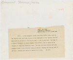 Amusements - American Jubilee - Sketches - Presidential Campaign set