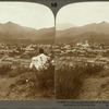 Looking southeast over Santa marta, centre of banana industry of Colombia