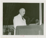 Argentina Pavilion - Juan A. de Marvel giving speech